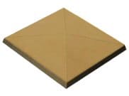 Decorative Walling: Pillar Caps Buff 225mm x 225mm