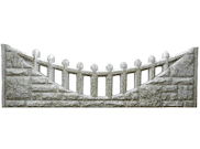Fence Posts & Accessories: Castle Top Gravel Board 6ft x 24
