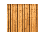 Fence Panels & Trellis: Close Board Fence Panel 6ft x 5ft