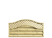 Fence Panels & Trellis: Elite St Meloir Fence Panel 6ft x 3ft