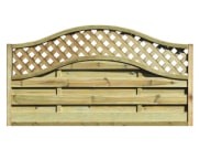 Fence Panels & Trellis: Elite St Meloir Fence Panel 1.8mtr x 1050mm