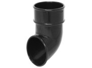 Downpipe & fittings: Downpipe shoe Round black
