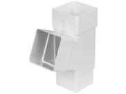 Downpipe & Fittings: Downpipe 112 Degree Branch Square white