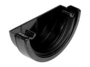 Guttering & Fittings: External Endstop Round black