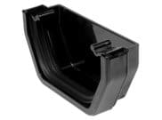 Guttering & Fittings: External Endstop Square black