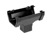 Guttering & Fittings: Running Outlet Square black