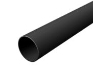 Downpipe & Fittings: Downpipe 2mtr round black