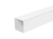 Downpipe & Fittings: Downpipe 2mtr square white