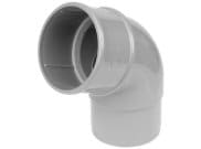 Downpipe & Fittings: Downpipe 112 Degree Offset Bend Round grey