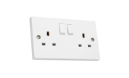 Electrical products: Switched socket 2 gang