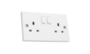 Electrical Products: Switched Socket 2 gang