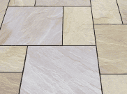 Natural Stone Paving / Indian Sandstone Paving Packs: Tradestone 10.2mtr2 natural stone paving pack