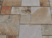 Natural Stone Paving / Indian Sandstone Paving Packs: Fossil 10.2mtr2 natural stone paving pack