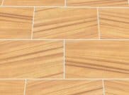 New Linear Natural Stone Paving: Linear Teakwood 7.68mtr2 natural stone paving kit
