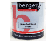 Paint And Emulsion: White Gloss Paint 750ml