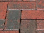 Premium Paver Range - 50mm: Red Brindle 50mm block paver