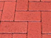 Premium Paver Range - 50mm: Red 50mm block paver Premium Paver Range - 50mm: Red 50mm block paver