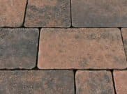 Tumbled Pavers: Tumble Graphite Tumbled Cobble Paver 11.2m2 3 size pack