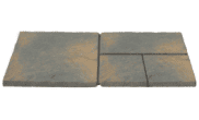 Patio Paving Kits - Random Pattern: Winter 5.63mtr2 random pattern