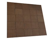 Patio Paving Kits - Random Pattern: Deck Pave Kit 6.25mtr2 brown oak
