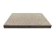 Paving slabs 400mm x 400mm: Grange silver granite slab 400mm x 400mm x 40mm