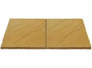 Paving Slabs 450mm X 450mm: Chalice Mellow Gold Slab 450mm x 450mm