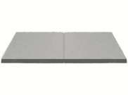 Paving Slabs 450mm X 450mm: Preston Riven Light Grey Slab 450mm x 450mm