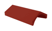 Roofing Slates & Tiles: Ridge Tile Universal angle brown