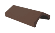 Roofing Slates & Tiles: Ridge Tile Universal angle grey