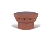 Roofing Slates & Tiles: Chimney Pepper Pot 190mm spigot