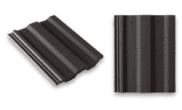 Roofing Slates & Tiles: Square Top Roof tile grey