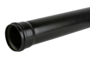 Soil Pipe, Fittings & Accessories: Soil Pipe Single Socket 110mm x 4mtr black