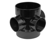 Soil Pipe, Fittings & Accessories: Soil Boss Pipe Black