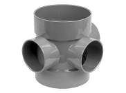 Soil Pipe, Fittings & Accessories: Soil Boss Pipe Grey