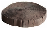 Stepping stones: Driftwood log stepping stone 360mm