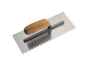 Tiling tools & accessories: Notched adhesive trowel 6mm