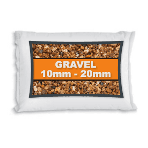 Aggregates: gravel 20mm down maxi bag