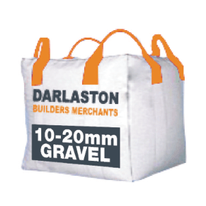 Aggregates: gravel 20mm down bulk bag