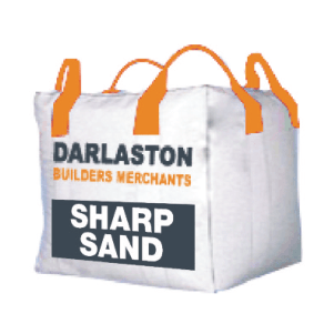 Aggregates: sharp sand bulk bag