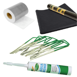 Artificial grass: artificial grass complete accessory kit