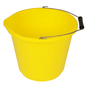Bricklaying accessories: builders bucket 5ltr heavy duty
