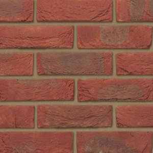Bricks: bradgate claret red 65mm facing brick