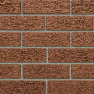 Bricks: tyne red bark 65mm facing brick