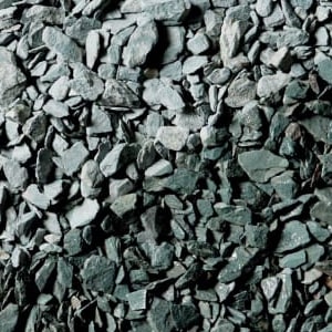 Chippings gravels pebbles: slate chippings graphite bulk bag