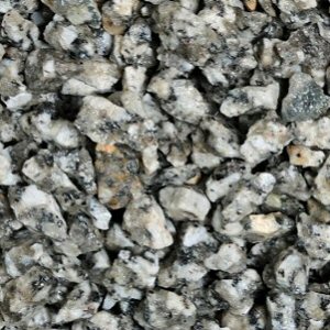 Chippings gravels pebbles: silver grey chippings bulk bag