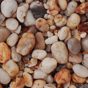 Chippings gravels pebbles: apricot chippings 25kg bag