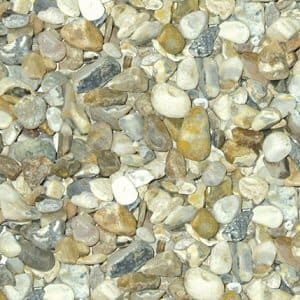 Chippings gravels pebbles: ocean flint 20mm 30mm 25kg bag