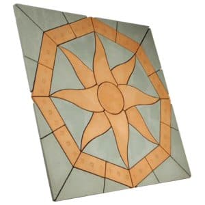 Circle paving packs: lakeland octagon sun paving pack