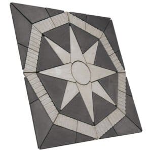 Circle paving packs: lakeland star slate and grey paving pack