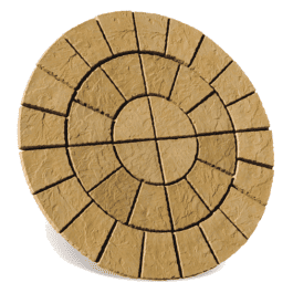 Circle paving packs: cathedral barley circle 1.8m